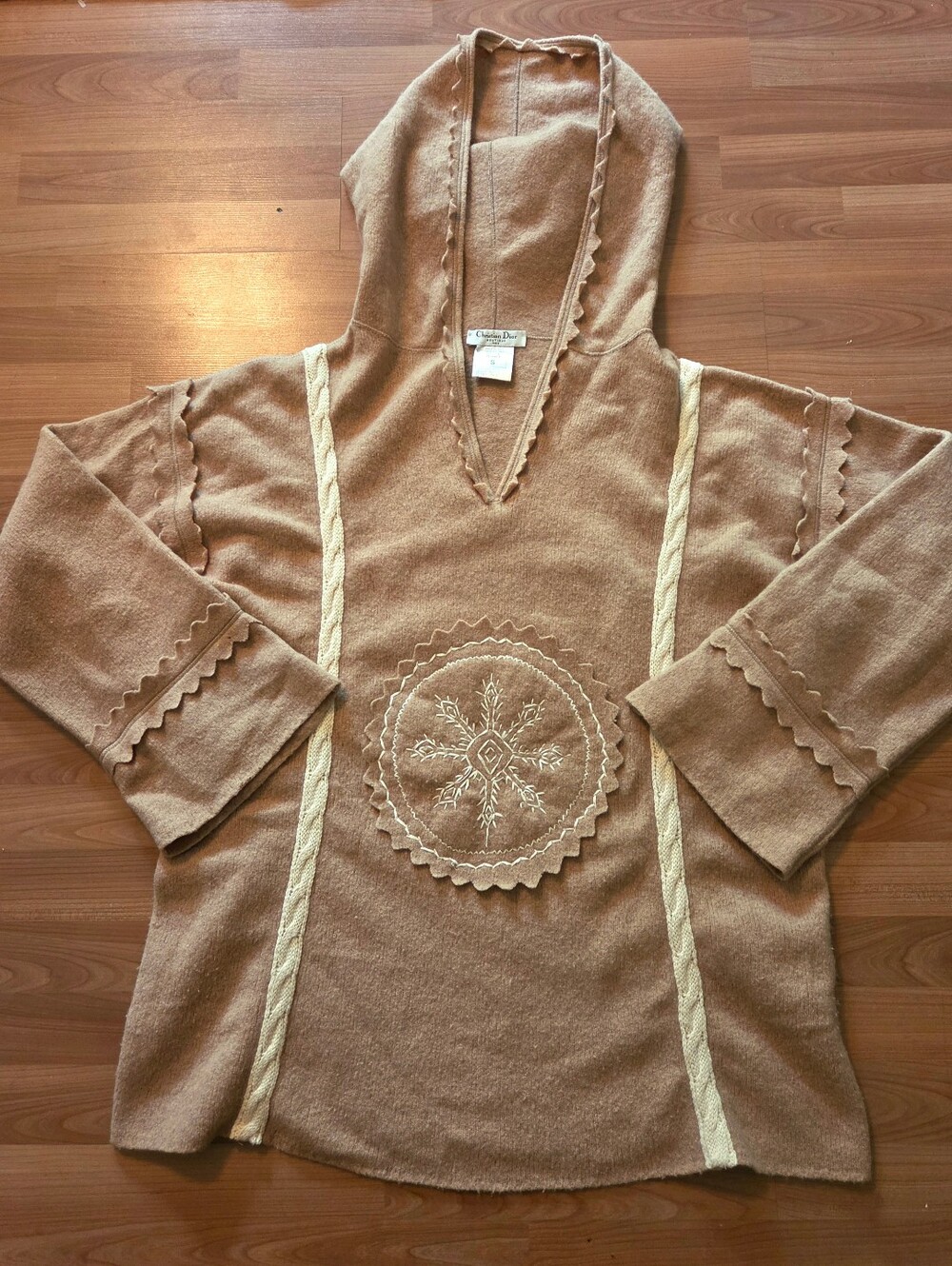 Christian Dior Galliano Funky Folklore Journey To Peru Tunic Sweater